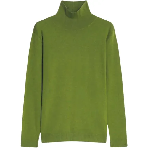 Grüner Kiku Pullover,Dunkelblauer Kiku Pullover - Max Mara Weekend - Modalova