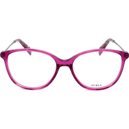 Stylish Eyeglasses Vfu201 , female, Sizes: 52 MM - Furla - Modalova