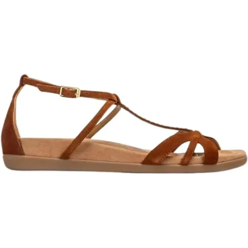 Flat Sandalen , Damen, Größe: 38 EU - Unisa - Modalova