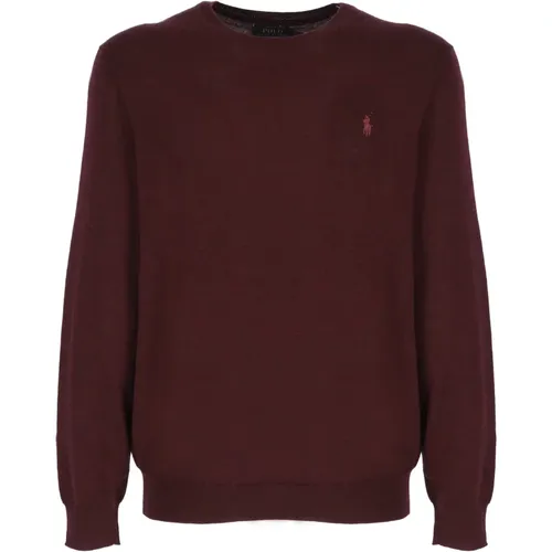 Pullover Bordeaux , Herren, Größe: XL - Ralph Lauren - Modalova