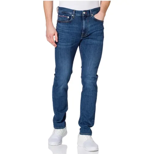 Slim Fit Jeans Core Slim Bleecker , Herren, Größe: W32 L34 - Tommy Hilfiger - Modalova