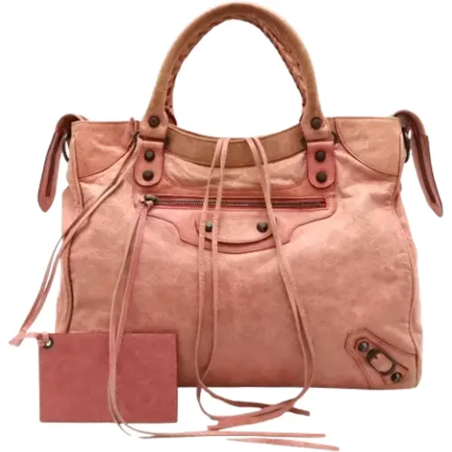 Pre-owned Leather balenciaga-bags , female, Sizes: ONE SIZE - Balenciaga Vintage - Modalova