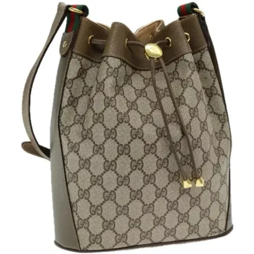 Pre-owned Canvas gucci-bags , female, Sizes: ONE SIZE - Gucci Vintage - Modalova