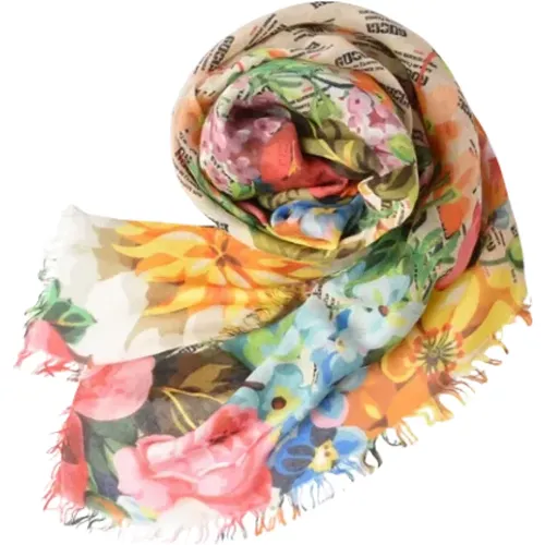 Pre-owned Canvas scarves , female, Sizes: ONE SIZE - Gucci Vintage - Modalova