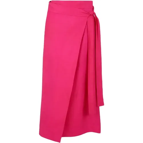 Parosh Skirts Fuchsia , Damen, Größe: L - P.a.r.o.s.h. - Modalova