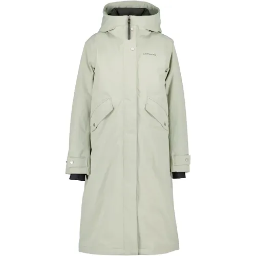 Padded Collar Parka with Reflective Logo , female, Sizes: 2XL, 3XL, XL - Didriksons - Modalova