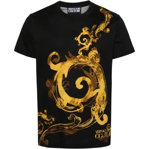 T-Shirts , Herren, Größe: 2XL - Versace Jeans Couture - Modalova