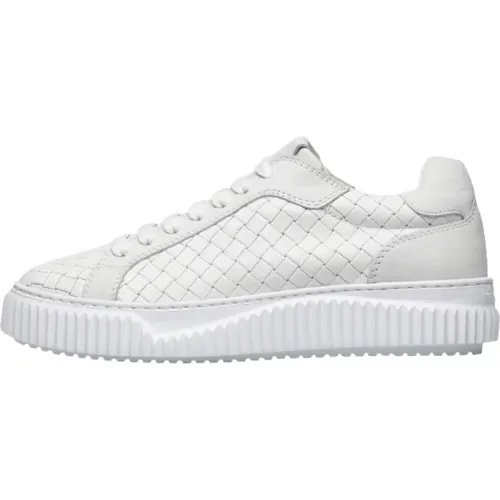 Women's Shoes Laced Ss22 , female, Sizes: 6 UK, 7 UK, 3 UK - Voile blanche - Modalova