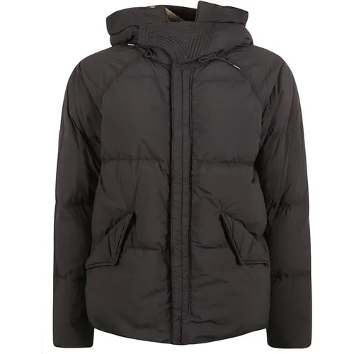 Padded Hooded Jacket , male, Sizes: M, XL - Ten C - Modalova