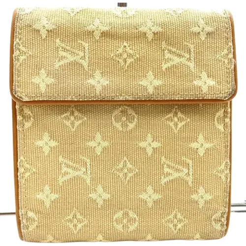 Pre-owned Canvas wallets , female, Sizes: ONE SIZE - Louis Vuitton Vintage - Modalova