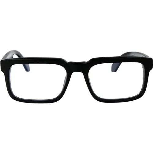 Stilvolle Optische Stil 70 Brille , unisex, Größe: 55 MM - Off White - Modalova