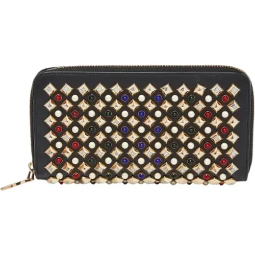 Pre-owned Leather wallets , female, Sizes: ONE SIZE - Christian Louboutin Pre-owned - Modalova