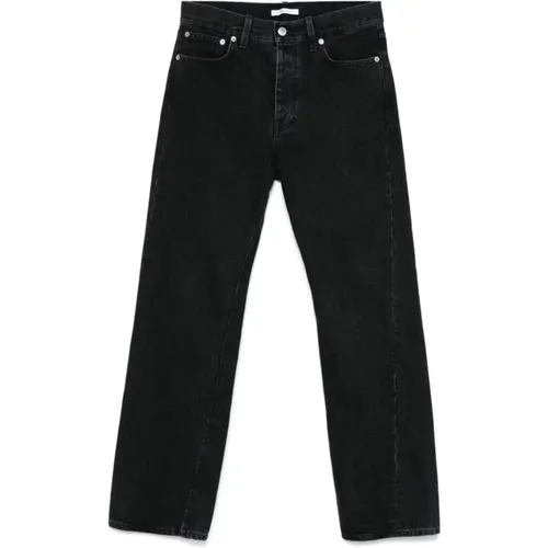 Schwarze Denim Jeans mit Nahtdetails , Herren, Größe: W34 L32 - Sunflower - Modalova