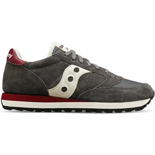 Graue Sneakers für Herren , Herren, Größe: 44 1/2 EU - Saucony - Modalova