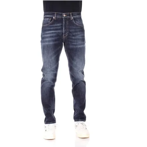 Denim Slim-Fit Jeans , Herren, Größe: W34 - Dondup - Modalova