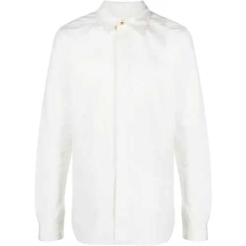Cotton Classic Collar Shirt , male, Sizes: M, S - Rick Owens - Modalova