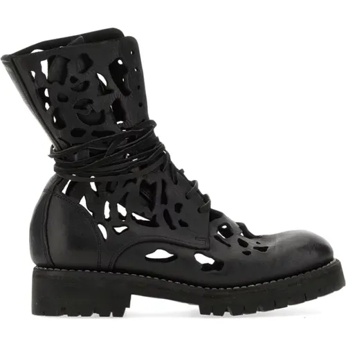 Ankle Boot With CUT OUT Details , female, Sizes: 4 UK, 3 UK, 4 1/2 UK - Guidi - Modalova