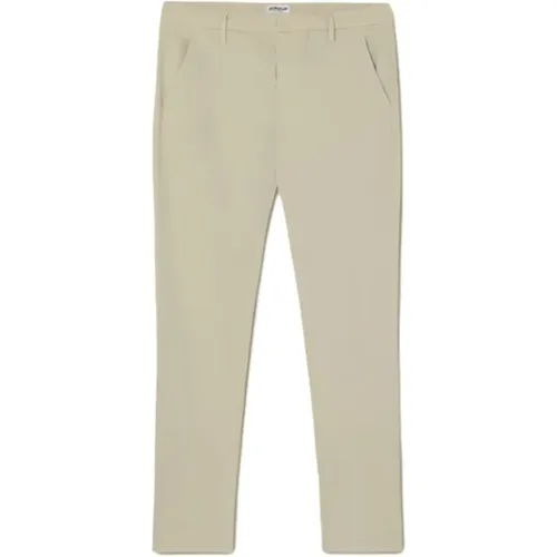 Slim Chino Trousers , male, Sizes: W38 - Dondup - Modalova