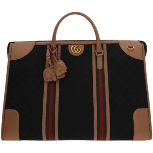 Travel Bag in Original GG Fabric , male, Sizes: ONE SIZE - Gucci - Modalova