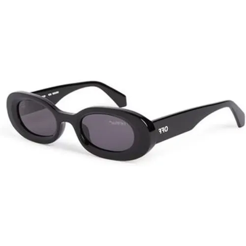 Stylische Acetat-Sonnenbrille - Off White - Modalova