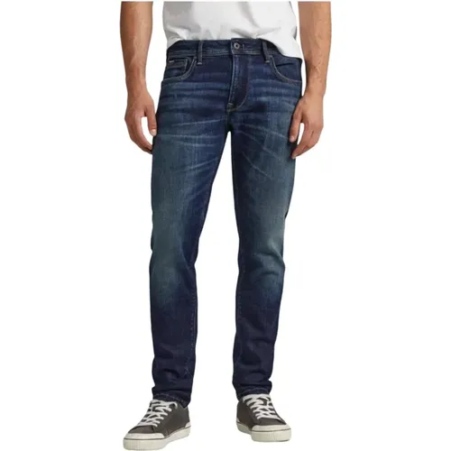 Slim-fit Jeans , male, Sizes: W29 L32, W32 L32, W34 L32, W31 L32, W36 L32, W33 L32 - Pepe Jeans - Modalova