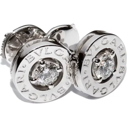 Pre-owned Metal earrings , female, Sizes: ONE SIZE - Bvlgari Vintage - Modalova