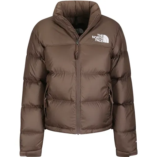 Retro Nuptse Jacke , Damen, Größe: S - The North Face - Modalova