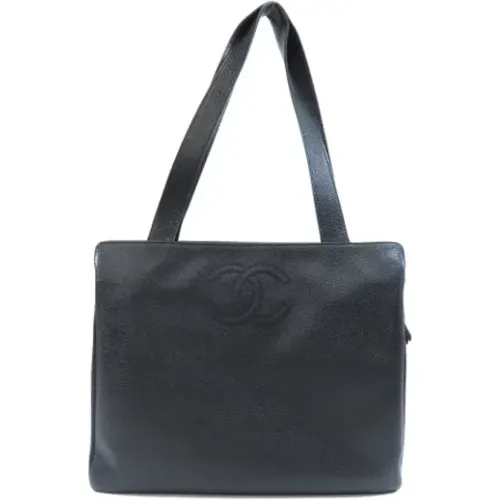 Pre-owned Leather Tote , female, Sizes: ONE SIZE - Chanel Vintage - Modalova