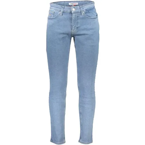 Hellblaue Slim Fit Jeans - Tommy Hilfiger - Modalova