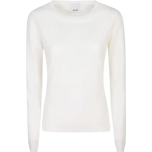 Weißes Sweatshirt Aw24 Allude - allude - Modalova