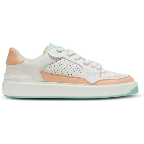 Sneakers B-Court Flip aus Leder , Damen, Größe: 36 EU - Balmain - Modalova