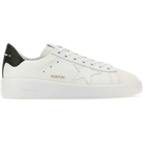 Reine Neue Weiße Ledersneakers , Herren, Größe: 40 EU - Golden Goose - Modalova