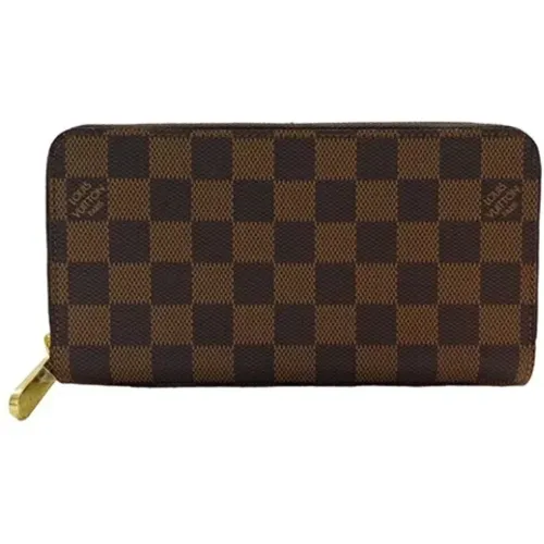 Pre-owned Canvas wallets , female, Sizes: ONE SIZE - Louis Vuitton Vintage - Modalova