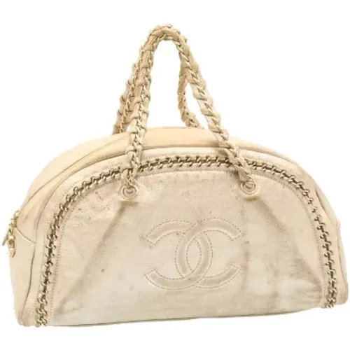 Canvas Shoulder Bag , female, Sizes: ONE SIZE - Chanel Vintage - Modalova