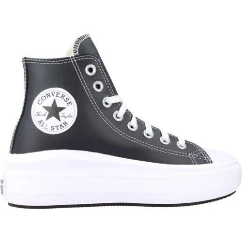 Stylische Hohe Sneakers , Damen, Größe: 36 EU - Converse - Modalova