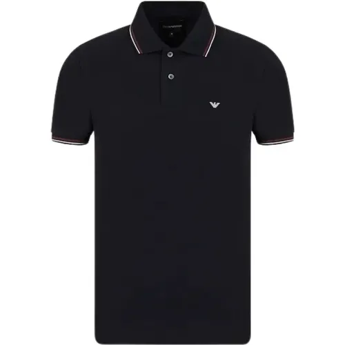 Blaue T-Shirts und Polos von Armani , Herren, Größe: XL - Emporio Armani - Modalova