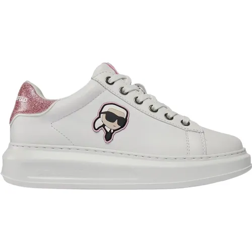 Weiße Sneaker Kapri Kl62530N , Damen, Größe: 37 EU - Karl Lagerfeld - Modalova