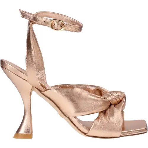 Rose Gold Heel Sandal , female, Sizes: 5 UK, 3 UK, 4 UK, 7 UK - Stuart Weitzman - Modalova