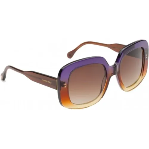 Derawan Ametrine Sonnenbrille Lila Gelb - Claris Virot - Modalova