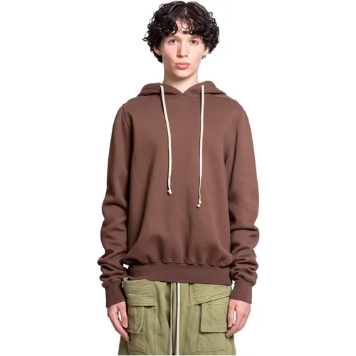 Terra Hoodie mit Erdigem Ton - Rick Owens - Modalova