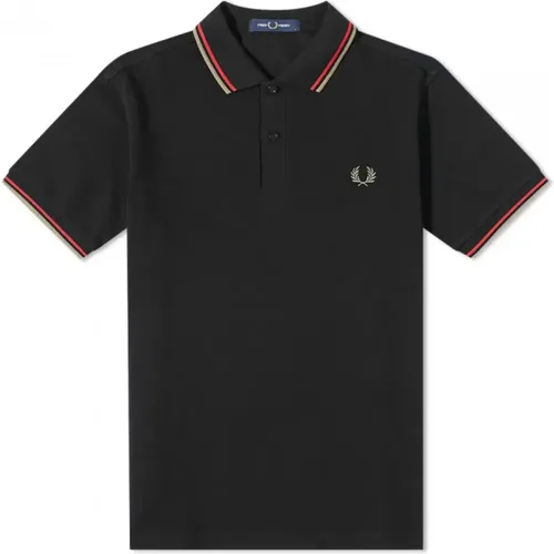 Slim Fit Twin Tipped Polo , male, Sizes: M - Fred Perry - Modalova