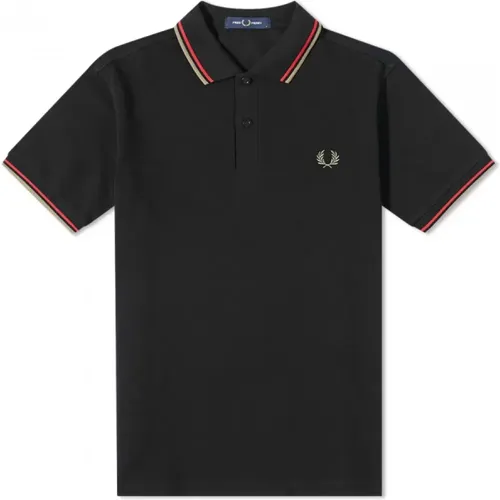 Slim Fit Twin Tipped Polo , male, Sizes: M, L - Fred Perry - Modalova