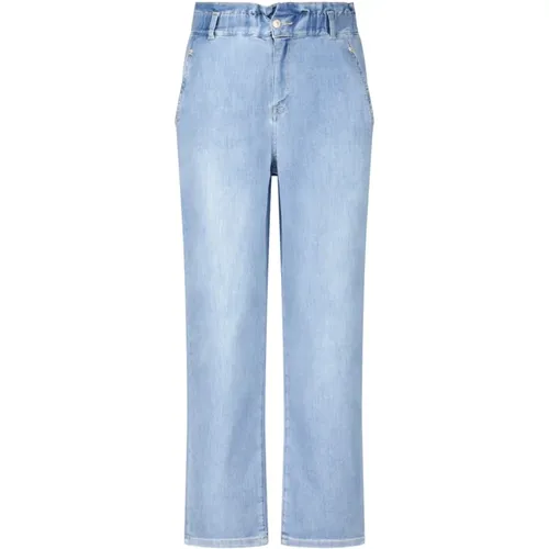 Straight Jeans , female, Sizes: 2XS - RAFFAELLO ROSSI - Modalova