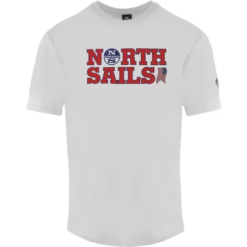 T-Shirts , Herren, Größe: S - North Sails - Modalova