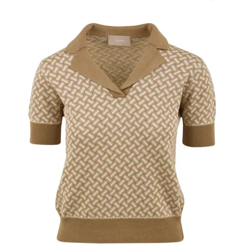 Stilvolle T-Shirts und Polos , Damen, Größe: XS - Drumohr - Modalova
