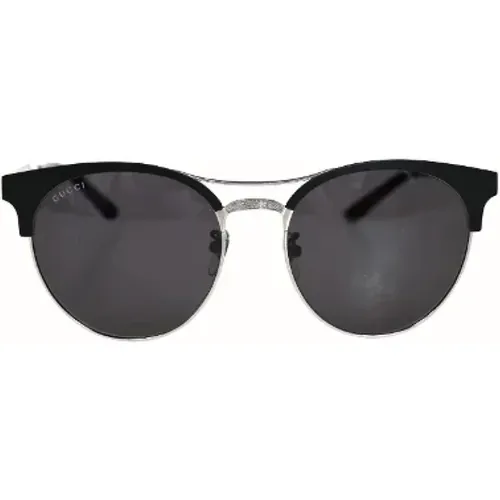 Pre-owned Metal sunglasses , female, Sizes: ONE SIZE - Gucci Vintage - Modalova