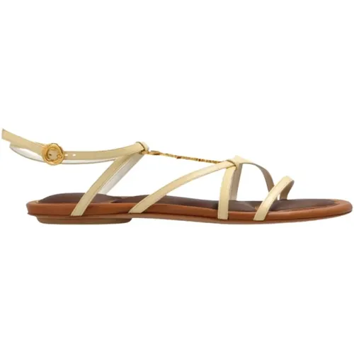 ‘Pralu’ sandals , female, Sizes: 8 UK, 4 UK - Jacquemus - Modalova