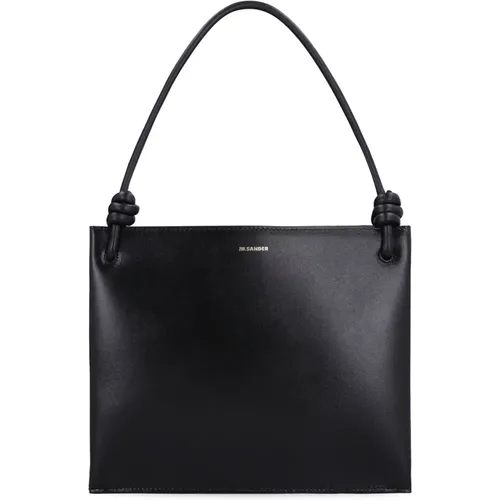 Kalbsleder Handtasche mit zwei Griffen - Jil Sander - Modalova