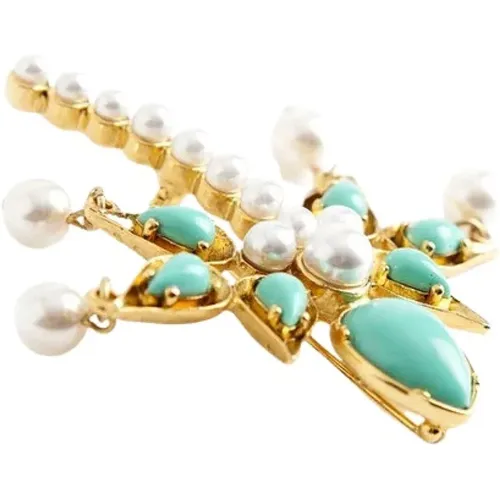 Pre-ownedMetalbrooches , female, Sizes: ONE SIZE - Oscar De La Renta Pre-owned - Modalova