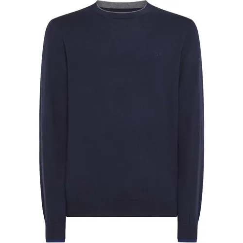 Sophisticated and Cozy O-Neck Jumpers , male, Sizes: 2XL, L, S, M - Sun68 - Modalova